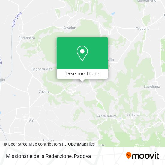 Missionarie della Redenzione map