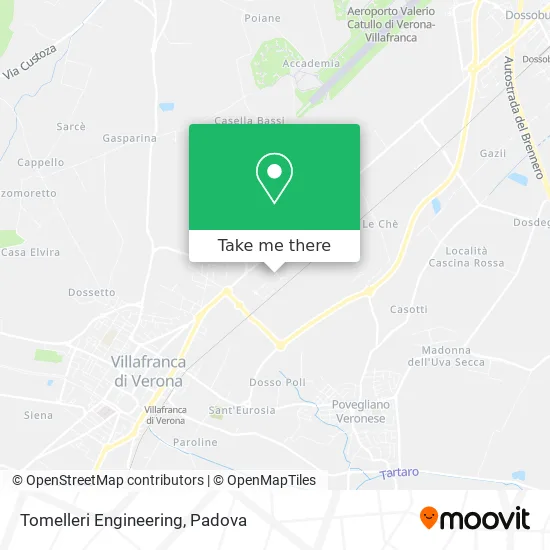 Tomelleri Engineering map