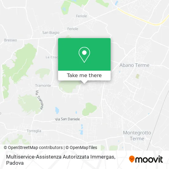 Multiservice-Assistenza Autorizzata Immergas map
