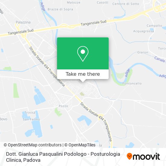 Dott. Gianluca Pasqualini Podologo - Posturologia Clinica map