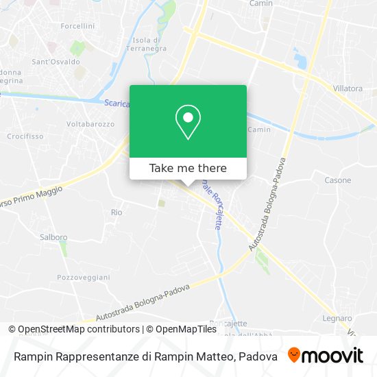 Rampin Rappresentanze di Rampin Matteo map