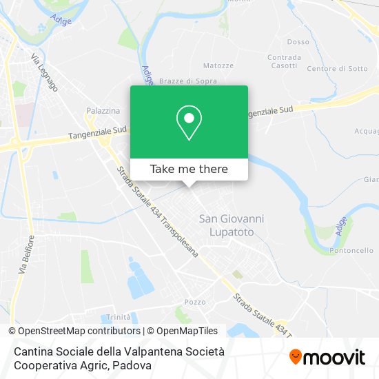 Cantina Sociale della Valpantena Società Cooperativa Agric map