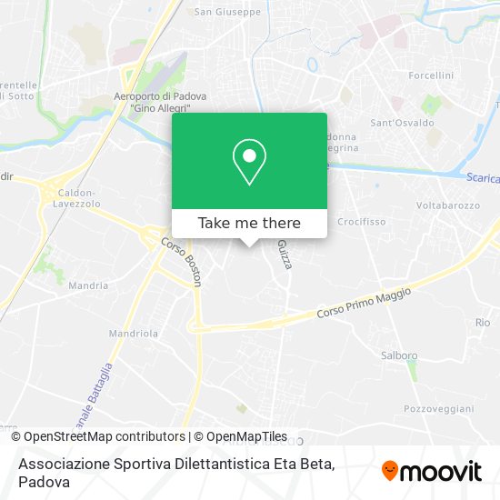 Associazione Sportiva Dilettantistica Eta Beta map