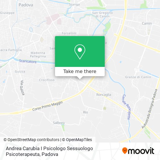 Andrea Carubia I Psicologo Sessuologo Psicoterapeuta map