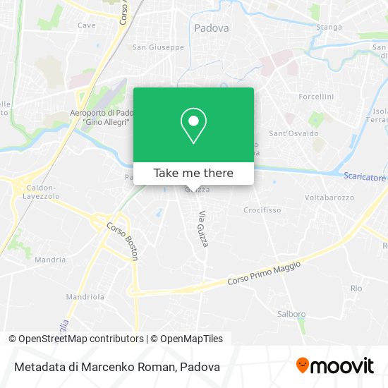 Metadata di Marcenko Roman map