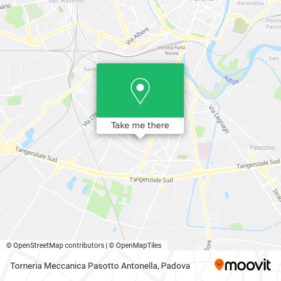 Torneria Meccanica Pasotto Antonella map