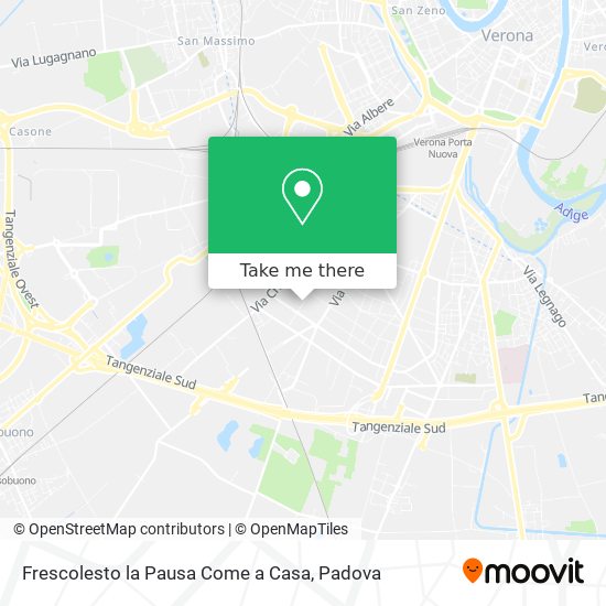 Frescolesto la Pausa Come a Casa map