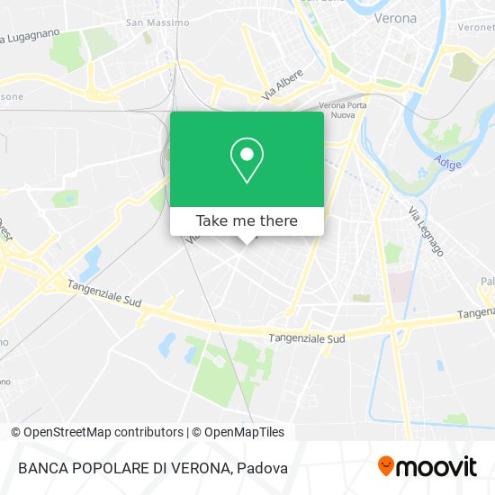 BANCA POPOLARE DI VERONA map