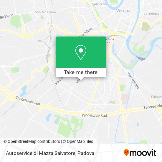 Autoservice di Mazza Salvatore map