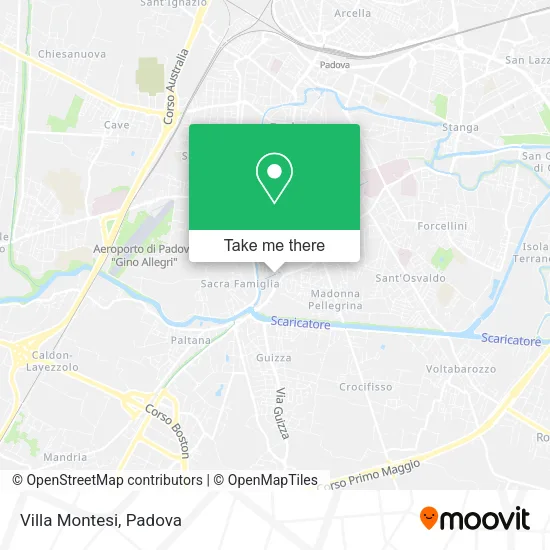 Villa Montesi map