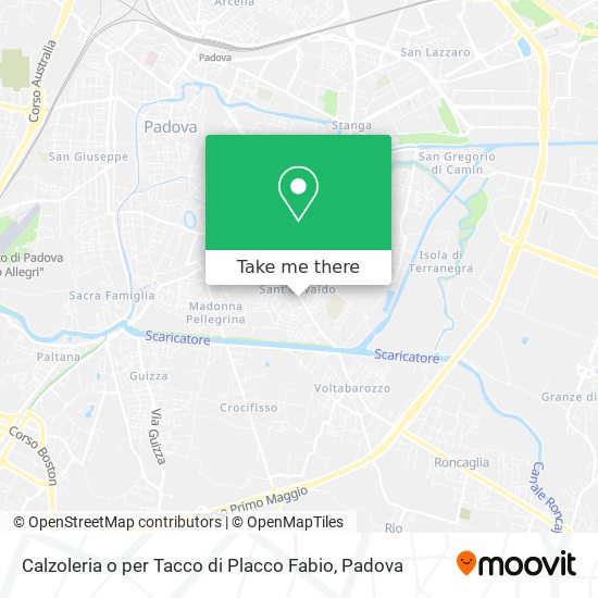 Calzoleria o per Tacco di Placco Fabio map