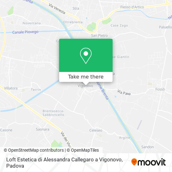 Loft Estetica di Alessandra Callegaro a Vigonovo map