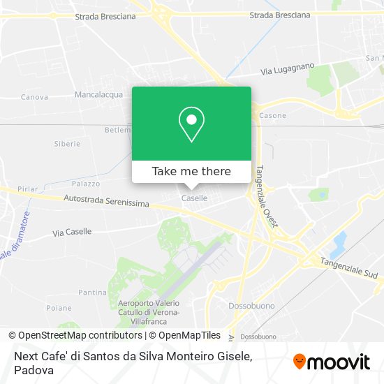 Next Cafe' di Santos da Silva Monteiro Gisele map