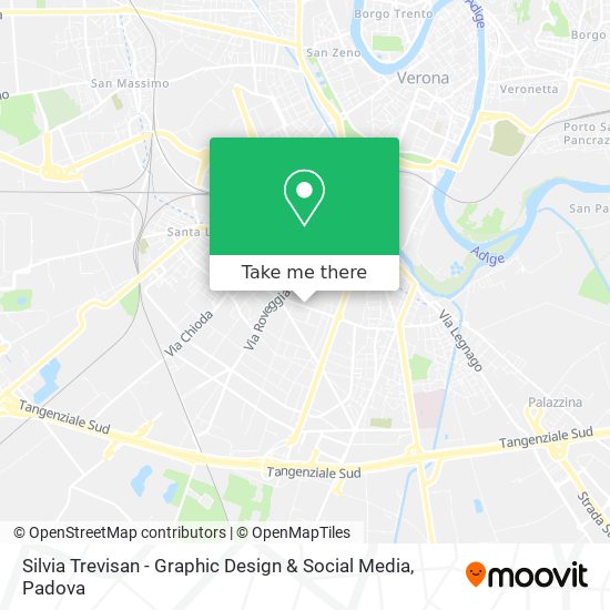 Silvia Trevisan - Graphic Design & Social Media map