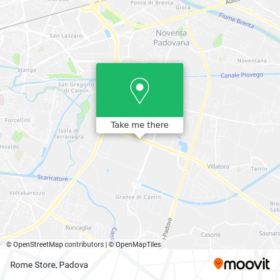 Rome Store map