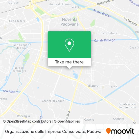 Organizzazione delle Imprese Consorziate map