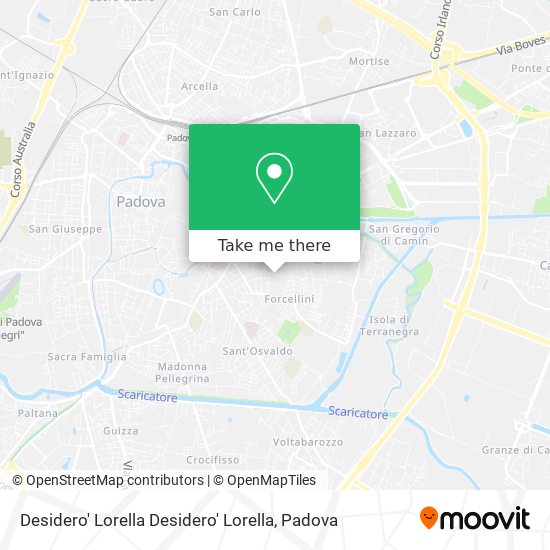 Desidero' Lorella Desidero' Lorella map
