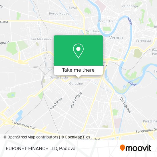 EURONET FINANCE LTD map