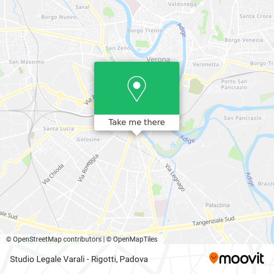 Studio Legale Varali - Rigotti map