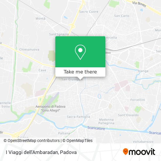 I Viaggi dell'Ambaradan map