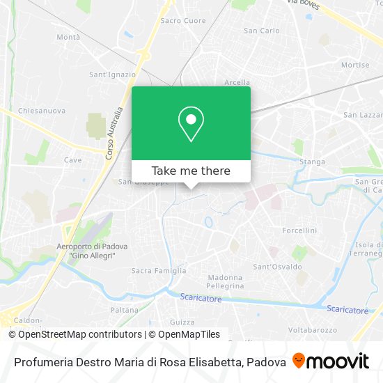 Profumeria Destro Maria di Rosa Elisabetta map