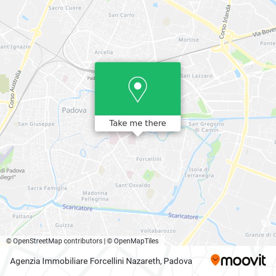 Agenzia Immobiliare Forcellini Nazareth map