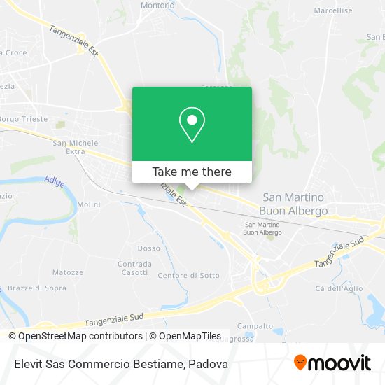 Elevit Sas Commercio Bestiame map