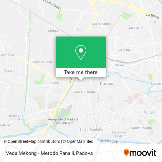 Veda Mekong - Metodo Ranalli map