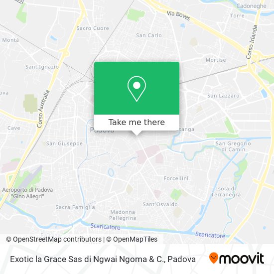 Exotic la Grace Sas di Ngwai Ngoma & C. map