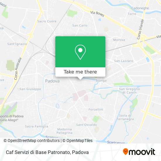 Caf Servizi di Base Patronato map