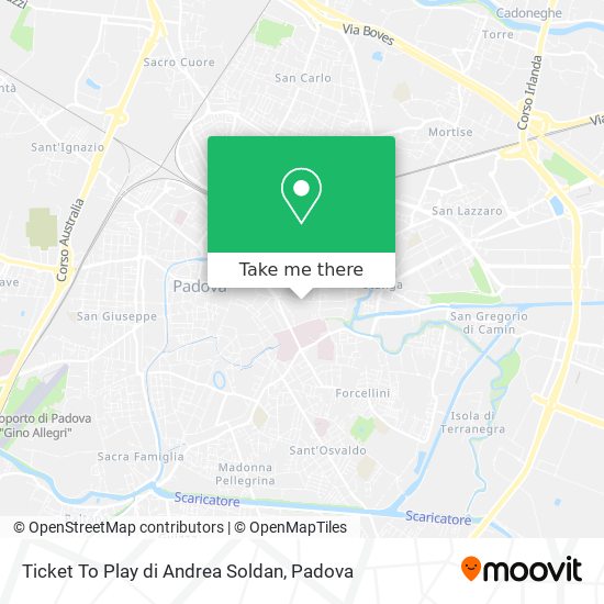 Ticket To Play di Andrea Soldan map