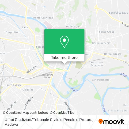 Uffici Giudiziari / Tribunale Civile e Penale e Pretura map