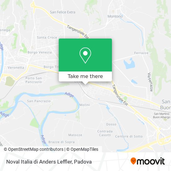 Noval Italia di Anders Leffler map