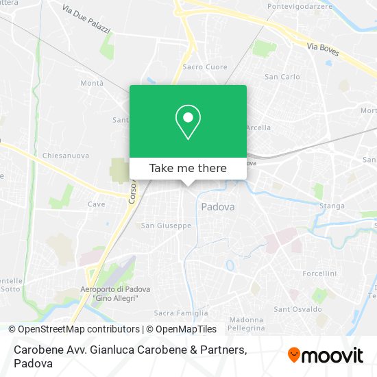 Carobene Avv. Gianluca Carobene & Partners map