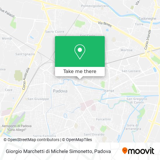 Giorgio Marchetti di Michele Simonetto map