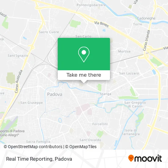 Real Time Reporting map