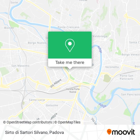 Sirto di Sartori Silvano map