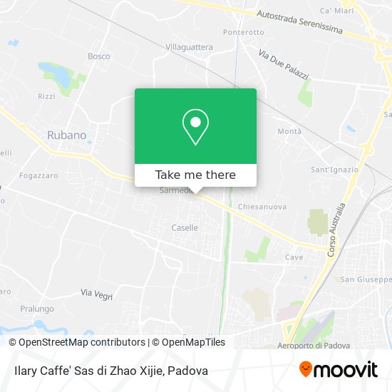 Ilary Caffe' Sas di Zhao Xijie map