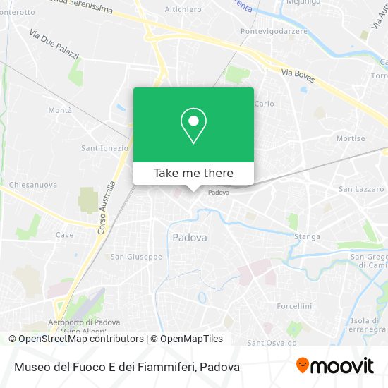 Museo del Fuoco E dei Fiammiferi map