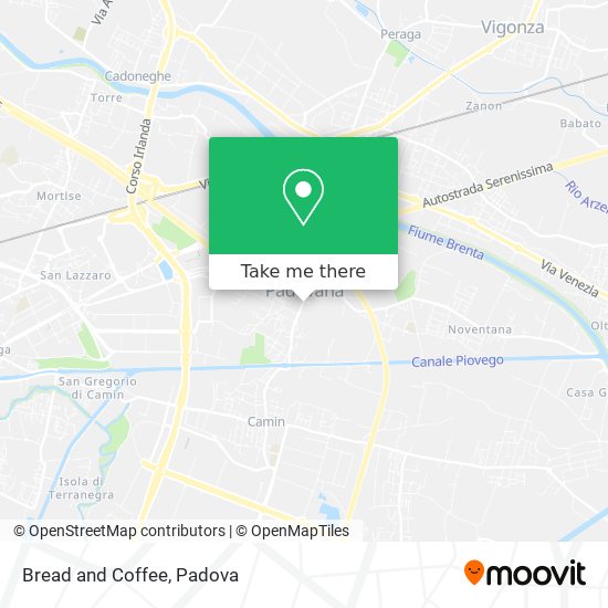 Bread and Coffee map