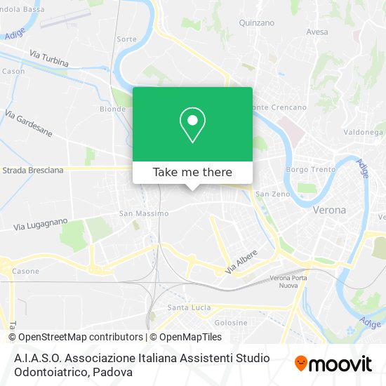 A.I.A.S.O. Associazione Italiana Assistenti Studio Odontoiatrico map