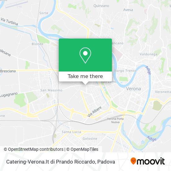 Catering-Verona.It di Prando Riccardo map