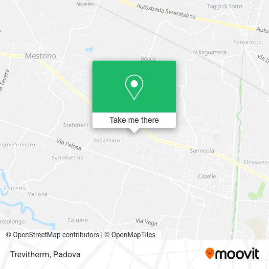 Trevitherm map