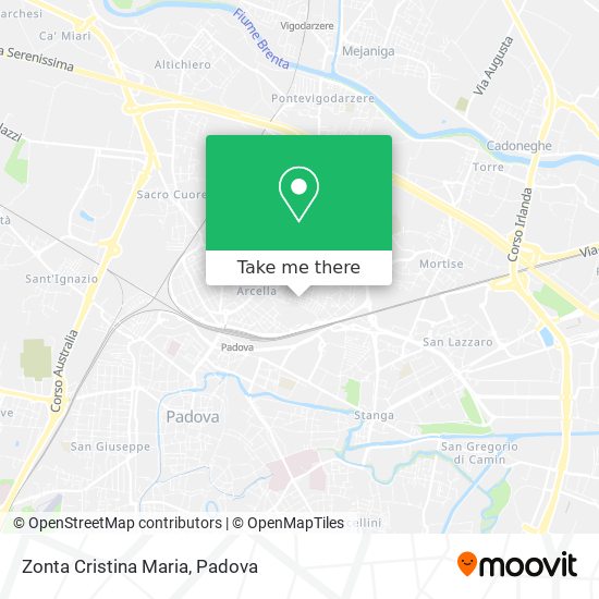 Zonta Cristina Maria map