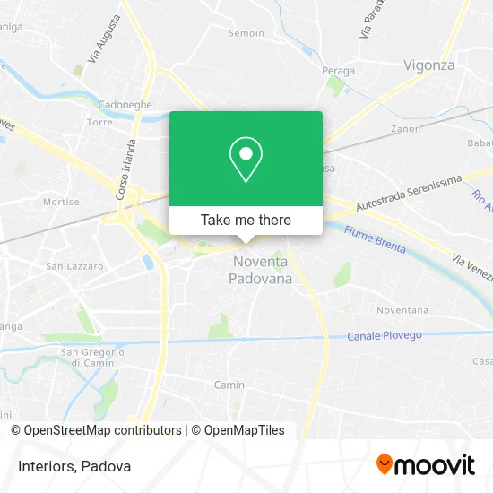 Interiors map
