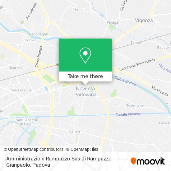 Amministrazioni Rampazzo Sas di Rampazzo Gianpaolo map