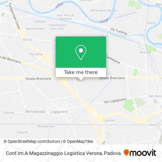 Conf.Im.A Magazzinaggio Logistica Verona map