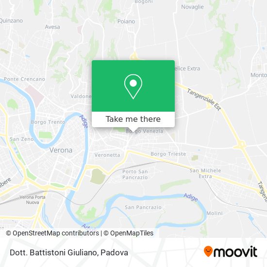 Dott. Battistoni Giuliano map
