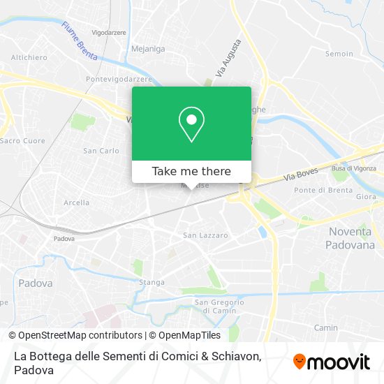 La Bottega delle Sementi di Comici & Schiavon map