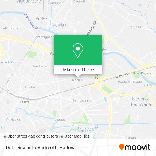 Dott. Riccardo Andreotti map